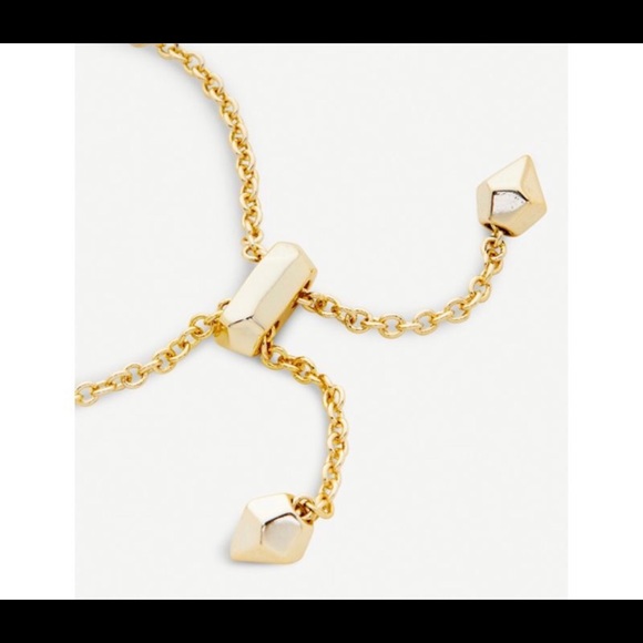 Kendra Scott Gold Elaina Bracelet w/ Drusy Stone - Picture 4 of 7